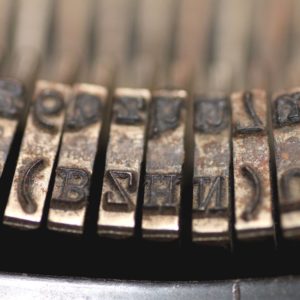 machine à écrire - Brocante de la Pointe Minard