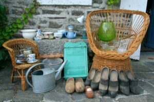 retour de chine de la Brocante de la Pointe Minard à Plouézec, près de Paimpol