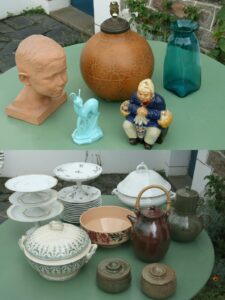 retour de chine de la Brocante de la Pointe Minard à Plouézec, près de Paimpol