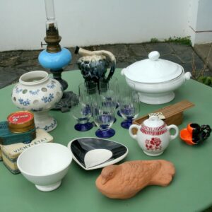 retour de chine de la Brocante de la Pointe Minard à Plouézec, près de Paimpol
